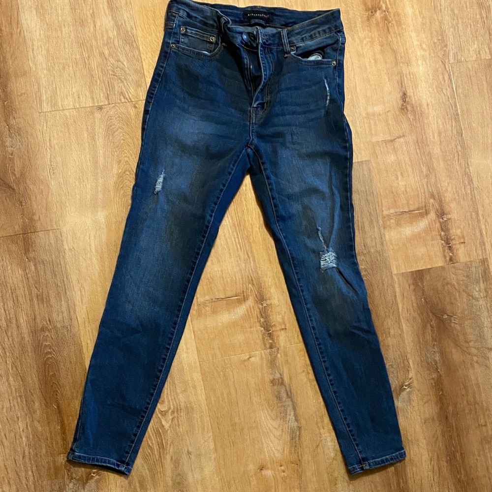 Aeropostale Dark Blue Women's Skinny Jeans
